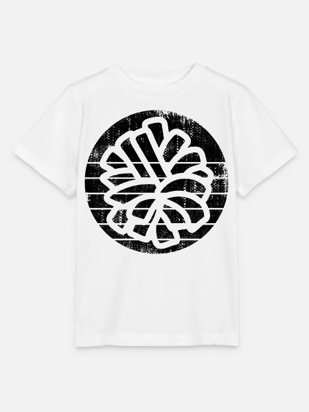 Cheerleader Pompons Skizze - Stanley/Stella Kinder T-Shirt MINI CREATOR - Weiß
