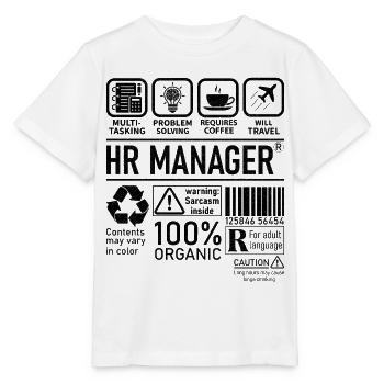 Hr Manager multi tasking problem solving - Stanley/Stella Kinder T-Shirt MINI CREATOR  - Weiß - Vorne - Maike (125cm)