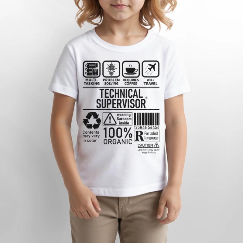 Technical Supervisor multi tasking problem solving Stanley/Stella MINI CREATOR Kids’ T-Shirt