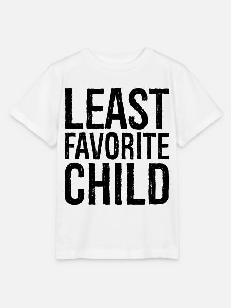 least favorite child - Stanley/Stella Kinder T-Shirt MINI CREATOR  - Weiß