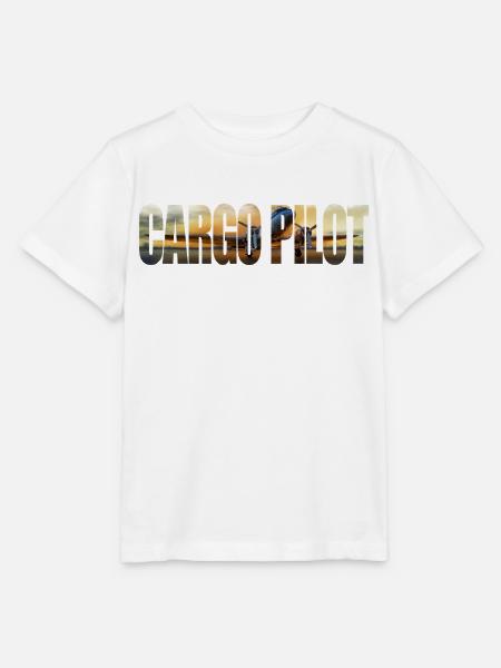Cargo pilot DC-3 - Stanley/Stella Kinder T-Shirt MINI CREATOR - Weiß