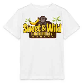 Doux et sauvage - T-shirt bio MINI CREATOR Stanley/Stella Enfant - blanc - Devant - Maike (125cm)