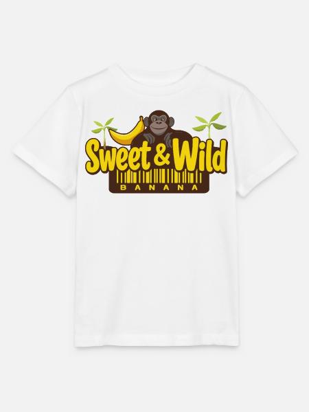 Süß und Wild - Stanley/Stella Kinder T-Shirt MINI CREATOR - Weiß