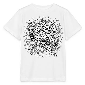 Gambler generation - Stanley/Stella MINI CREATOR Kids’ T-Shirt - white - Front - Maike (125cm)