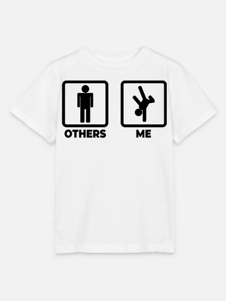 Ich als Breakdancer - Stanley/Stella Kinder T-Shirt MINI CREATOR - Weiß