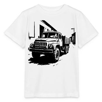ZIL – Power on wheels - Stanley/Stella MINI CREATOR Kids’ T-Shirt - white - Front - Maike (125cm)