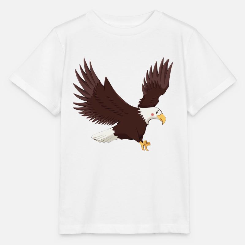 Adler - Stanley/Stella Kinder T-Shirt MINI CREATOR  - Weiß