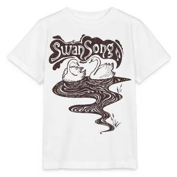 Swan Song Vintage - Stanley/Stella Kinder T-Shirt MINI CREATOR  - Weiß - Vorne - Maike (125cm)