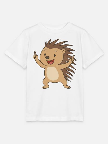 Tanzender Stachelheld - Stanley/Stella Kinder T-Shirt MINI CREATOR - Weiß