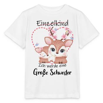 Announcing offspring I'm going to be a big sister in 2027 - Stanley/Stella MINI CREATOR Kids’ T-Shirt - white - Front - Maike (125cm)