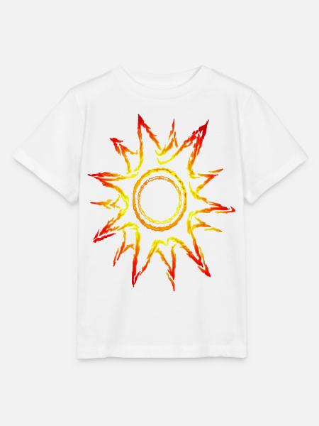 Sonne Sonnenschein Sonnenstrahlen - Stanley/Stella Kinder T-Shirt MINI CREATOR - Weiß
