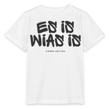 Es is wias is - Stanley/Stella Kinder T-Shirt MINI CREATOR  - Weiß - Vorne - Maike (125cm)