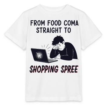 Black Friday Shopping Spree - Stanley/Stella Kinder T-Shirt MINI CREATOR  - Weiß - Vorne - Maike (125cm)