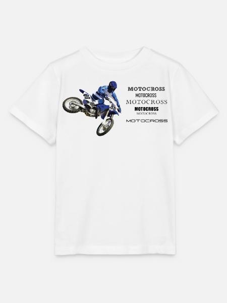 Motocross - Stanley/Stella Kinder T-Shirt MINI CREATOR  - Weiß