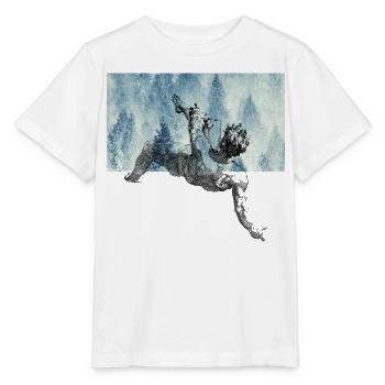 Der Untergang des majestätischen Ikarus - Stanley/Stella Kinder T-Shirt MINI CREATOR  - Weiß - Vorne - Maike (125cm)