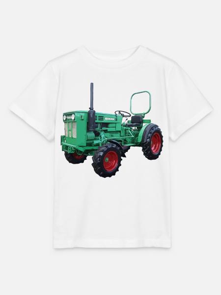 Kultiger A45 Traktor - Stanley/Stella Kinder T-Shirt MINI CREATOR - Weiß