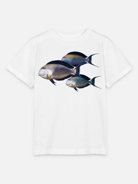 Fisch - Stanley/Stella Kinder T-Shirt MINI CREATOR  - Weiß