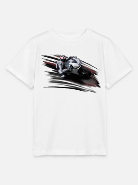 Motorrad - Stanley/Stella Kinder T-Shirt MINI CREATOR - Weiß