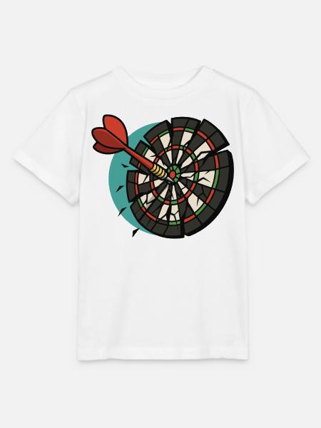 Bullseye Breaker - Stanley/Stella Kinder T-Shirt MINI CREATOR - Weiß