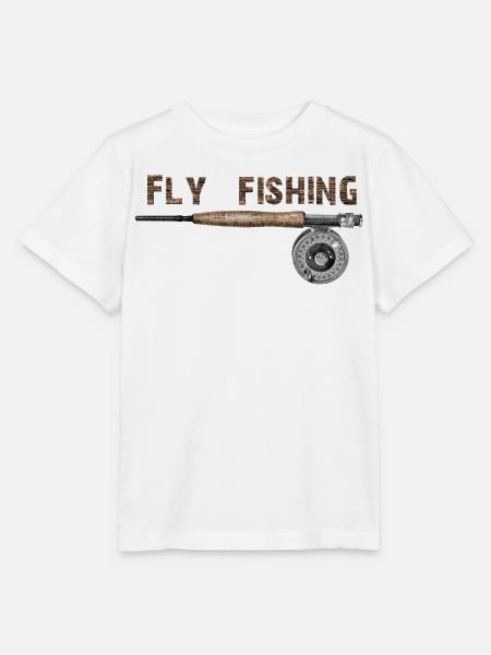 Fly fishing - Stanley/Stella Kinder T-Shirt MINI CREATOR - Weiß
