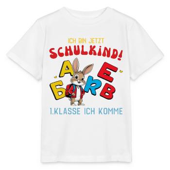 School Beginners Haasen Motif - Stanley/Stella MINI CREATOR Kids’ T-Shirt - white - Front - Maike (125cm)