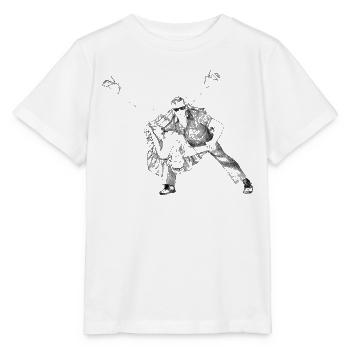 Rock-n-Roll - T-shirt bio MINI CREATOR Stanley/Stella Enfant - blanc - Devant - Maike (125cm)