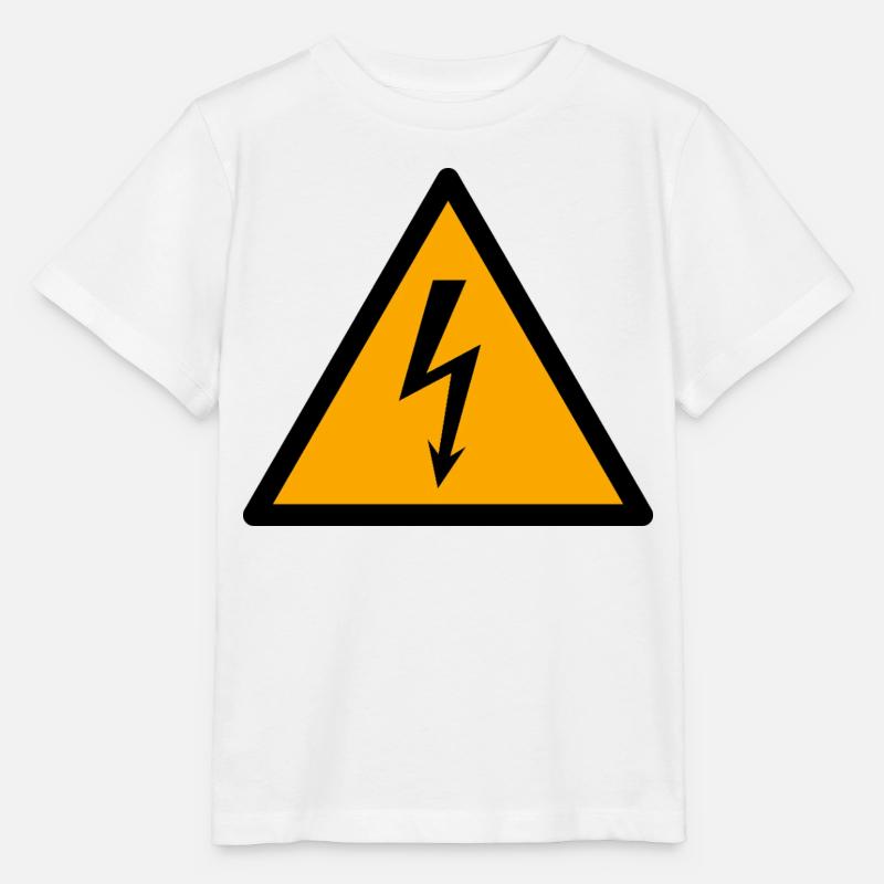 Unter Spannung - Stanley/Stella Kinder T-Shirt MINI CREATOR  - Weiß
