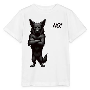 No Black Shepherd Shepherd Owner - Stanley/Stella MINI CREATOR Kids’ T-Shirt - white - Front - Maike (125cm)