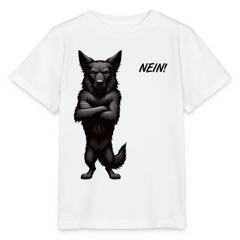 No Black Shepherd Shepherd Owner - Stanley/Stella MINI CREATOR Kids’ T-Shirt - white - Front - Maike (125cm)