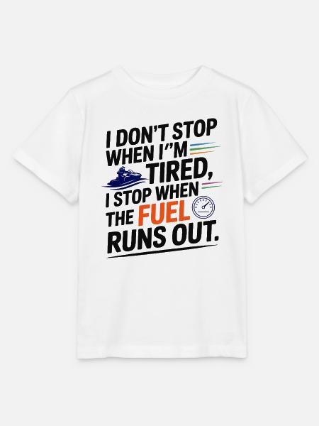 Extremfahrer, hör nicht auf - Stanley/Stella Kinder T-Shirt MINI CREATOR - Weiß