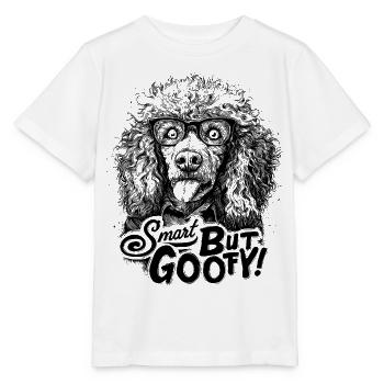 Schlau, aber albern - Stanley/Stella Kinder T-Shirt MINI CREATOR  - Weiß - Vorne - Maike (125cm)