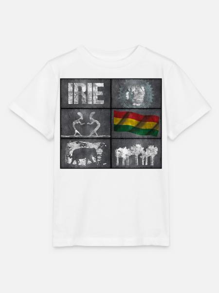 Reggae Kulturmix - Stanley/Stella Kinder T-Shirt MINI CREATOR - Weiß