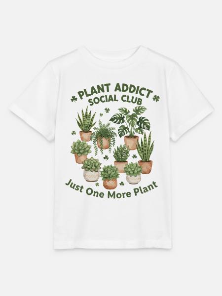 Pflanzenliebhaber Social Club Design - Stanley/Stella Kinder T-Shirt MINI CREATOR - Weiß