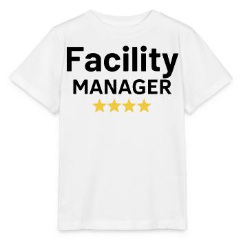 Gestionnaire d’installations - T-shirt bio MINI CREATOR Stanley/Stella Enfant - blanc - Devant - Maike (125cm)