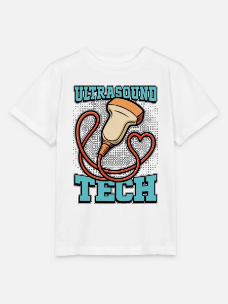 Sonographer Ultrasound Tech Sonography Xray Tech - Stanley/Stella Kinder T-Shirt MINI CREATOR - Weiß