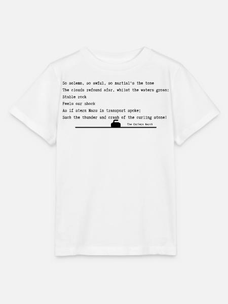 Curler marschieren - Stanley/Stella Kinder T-Shirt MINI CREATOR  - Weiß