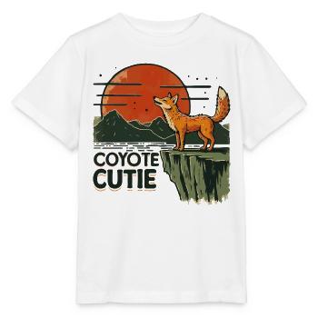 Coyote cutie - Stanley/Stella Kinder T-Shirt MINI CREATOR  - Weiß - Vorne - Maike (125cm)