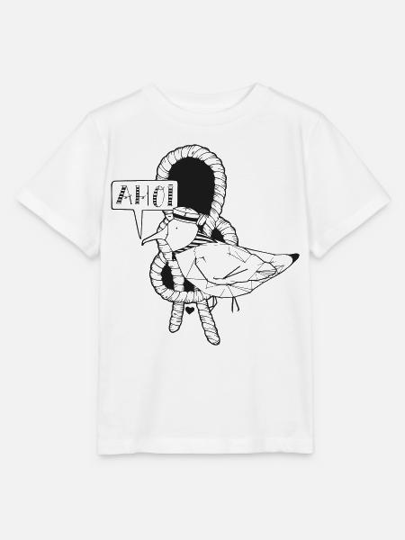 AHOI Möwe - Stanley/Stella Kinder T-Shirt MINI CREATOR  - Weiß