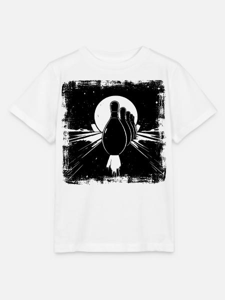 Bowling - Stanley/Stella Kinder T-Shirt MINI CREATOR - Weiß
