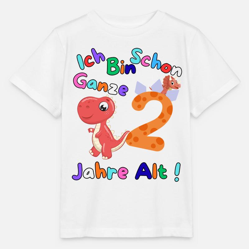 Geburtstags Design–Ich bin schon Ganze 2 Jahre Alt - Stanley/Stella Kinder T-Shirt MINI CREATOR  - Weiß