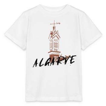 Typischer Algarve-Kamin in Portugal - Stanley/Stella Kinder T-Shirt MINI CREATOR  - Weiß - Vorne - Maike (125cm)