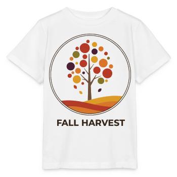 Ambiance automnale chaleureuse - T-shirt bio MINI CREATOR Stanley/Stella Enfant - blanc - Devant - Maike (125cm)
