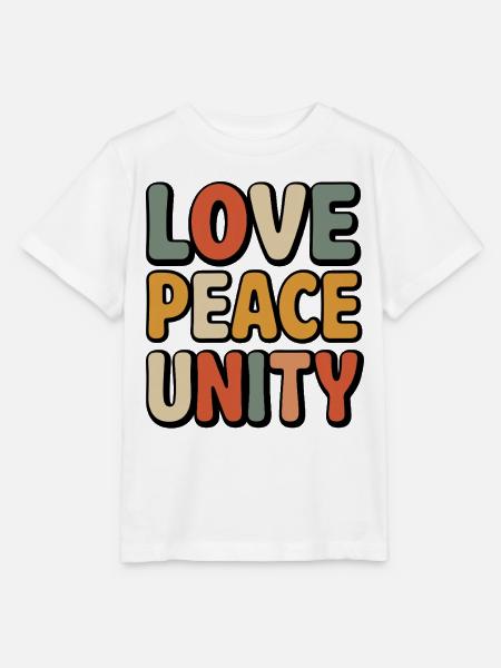 Wähle Freundlichkeit Beende Mobbing - Stanley/Stella Kinder T-Shirt MINI CREATOR - Weiß
