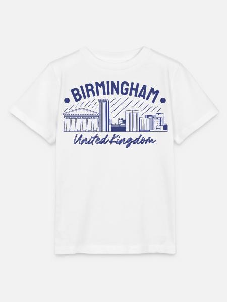 Birmingham, Großbritannien - Stanley/Stella Kinder T-Shirt MINI CREATOR  - Weiß