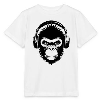 Street Monkey Head Dance Edition Shirt - Stanley/Stella MINI CREATOR Kids’ T-Shirt - white - Front - Maike (125cm)
