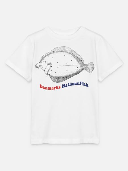 Dänemarks nationale Fisch-Rüben-Spaette - Stanley/Stella Kinder T-Shirt MINI CREATOR  - Weiß