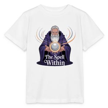 Magicien Sorcier - T-shirt bio MINI CREATOR Stanley/Stella Enfant - blanc - Devant - Maike (125cm)