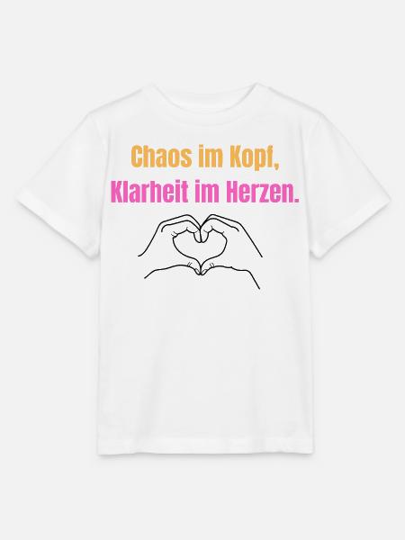 Chaos Statement ADHS und Autismus - Stanley/Stella Kinder T-Shirt MINI CREATOR - Weiß