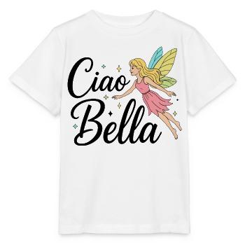 Ciao Bella - Stanley/Stella MINI CREATOR Kids’ T-Shirt - white - Front - Maike (125cm)
