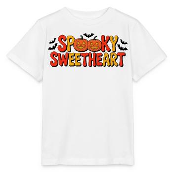 Spooky Sweetheart Halloween - Stanley/Stella MINI CREATOR Kids’ T-Shirt - white - Front - Maike (125cm)